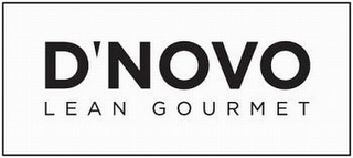 D'NOVO LEAN GOURMET