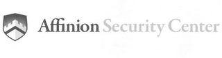 AFFINION SECURITY CENTER