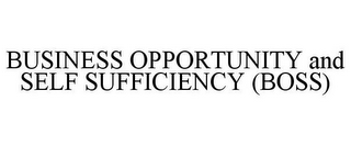 BUSINESS OPPORTUNITY AND SELF SUFFICIENCY (BOSS)