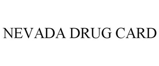 NEVADA DRUG CARD