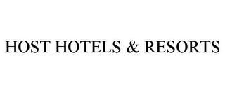 HOST HOTELS & RESORTS