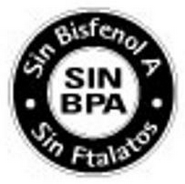 SIN BISFENOL A SIN BPA SIN FTALATOS