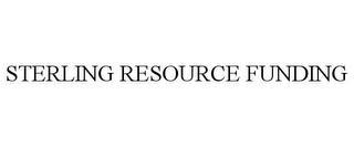 STERLING RESOURCE FUNDING