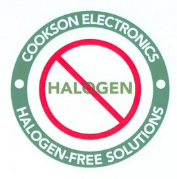 COOKSON ELECTRONICS · HALOGEN HALOGEN-FREE SOLUTIONS ·