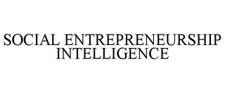 SOCIAL ENTREPRENEURSHIP INTELLIGENCE