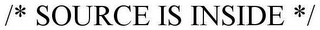 /* SOURCE IS INSIDE */
