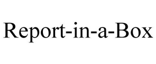 REPORT-IN-A-BOX