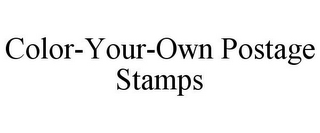 COLOR-YOUR-OWN POSTAGE STAMPS