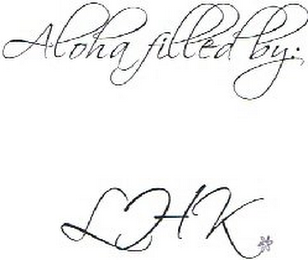 ALOHA FITTED BY: L H K