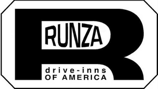 R RUNZA DRIVE-INNS OF AMERICA