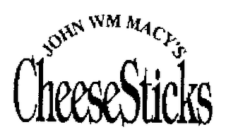 JOHN WM MACY'S CHEESESTICKS