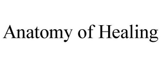 ANATOMY OF HEALING
