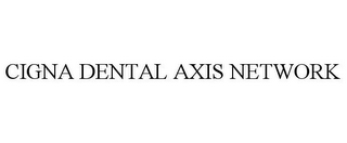 CIGNA DENTAL AXIS NETWORK