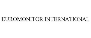 EUROMONITOR INTERNATIONAL