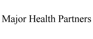 MAJOR HEALTH PARTNERS