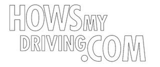 HOWSMYDRIVING.COM