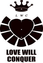 LOVE WILL CONQUER LWC 5 6 7 8 9