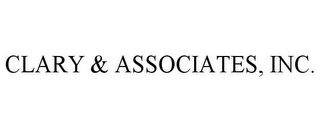 CLARY & ASSOCIATES, INC.