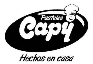 PASTELES CAPY HECHOS EN CASA