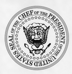 SEAL OF THE CHEF OF THE PRESIDENT OF THE UNITED STATES E PLURI YUM YUM