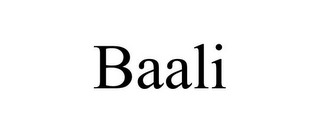 BAALI