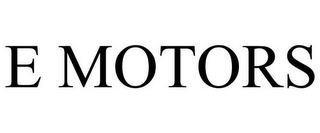 E MOTORS