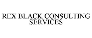 REX BLACK CONSULTING SERVICES