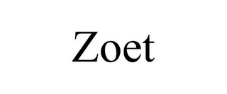 ZOET