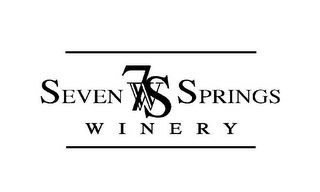 SEVEN SPRINGS WINERY 7SW