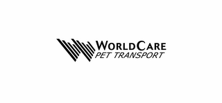 W WORLDCARE PET TRANSPORT