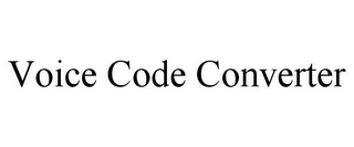 VOICE CODE CONVERTER