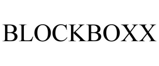 BLOCKBOXX