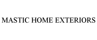 MASTIC HOME EXTERIORS