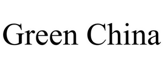 GREEN CHINA