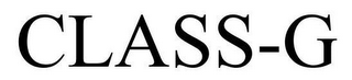 CLASS- G