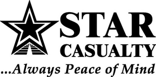 STAR CASUALTY ... ALWAYS PEACE OF MIND