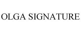 OLGA SIGNATURE