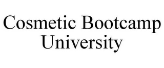 COSMETIC BOOTCAMP UNIVERSITY