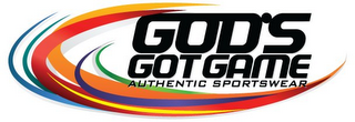 GOD'S GOT GAME AUTHENTIC SPORTSWEAR