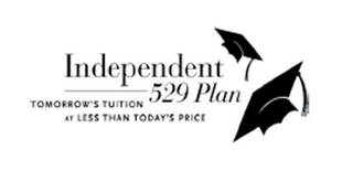 INDEPENDENT 529 PLAN TOMORROW'S TUITION AT LESS THAN TODAY'S PRICE