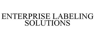 ENTERPRISE LABELING SOLUTIONS