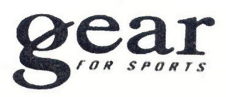 GEAR FOR SPORTS