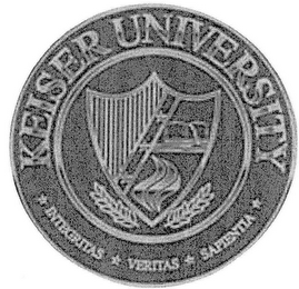 KEISER UNIVERSITY INTEGRITAS VERITAS SAPIENTIA