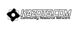 KAZOTS.COM COMMUNITY RESOURCE NETWORK