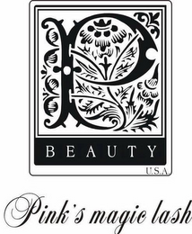 P BEAUTY U.S.A. PINK'S MAGIC LASH