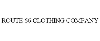 ROUTE 66 CLOTHING COMPANY