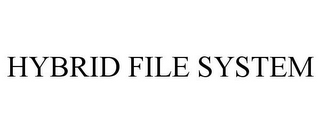 HYBRID FILE SYSTEM