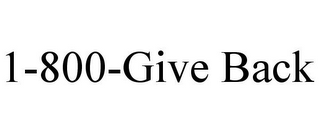 1-800-GIVE BACK