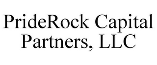 PRIDEROCK CAPITAL PARTNERS, LLC