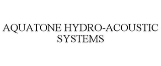 AQUATONE HYDRO-ACOUSTIC SYSTEMS